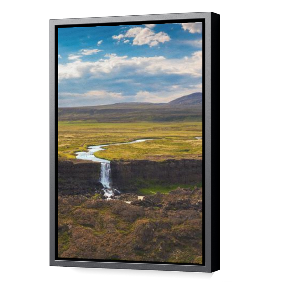 Thumbnail for Canvas - Black Floating Frame