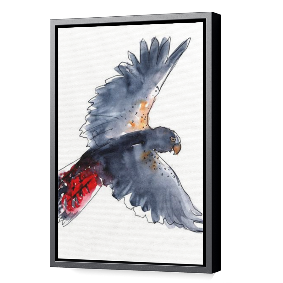 Thumbnail for Canvas - Black Floating Frame