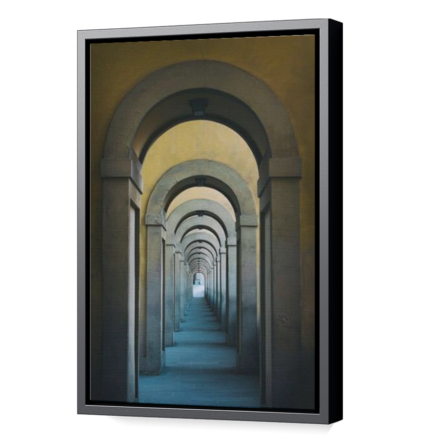Thumbnail for Canvas - Black Floating Frame