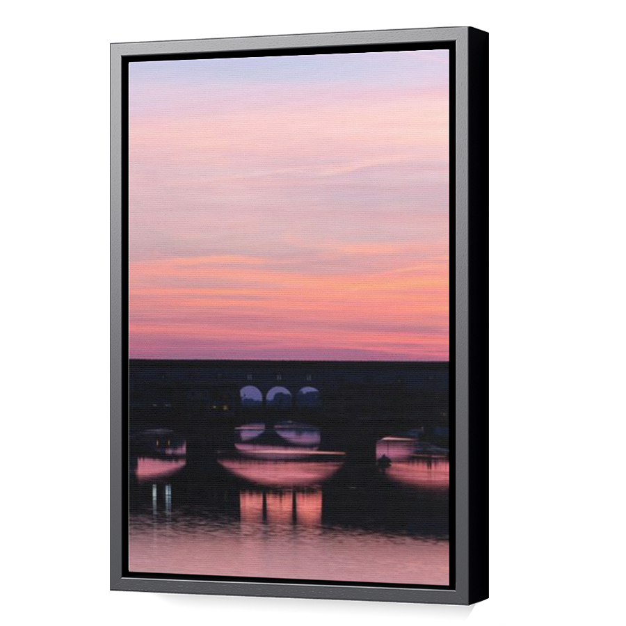 Thumbnail for Canvas - Black Floating Frame