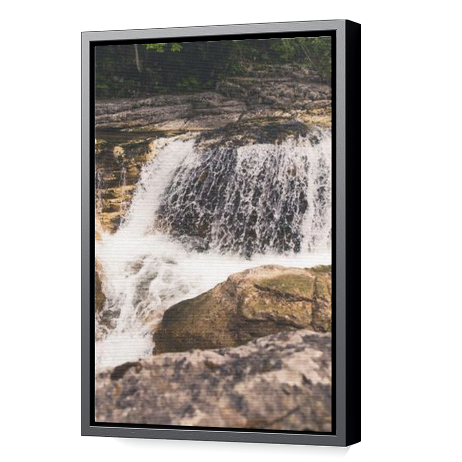 Thumbnail for Canvas - Black Floating Frame