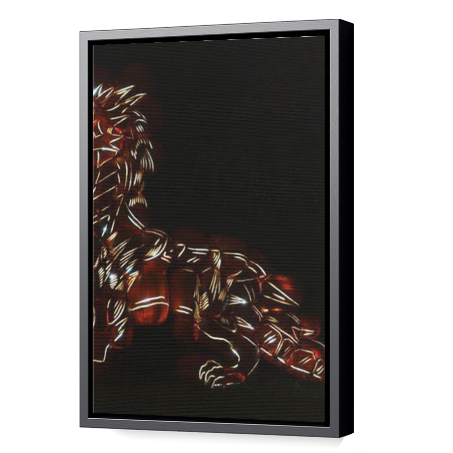 Thumbnail for Canvas - Black Floating Frame