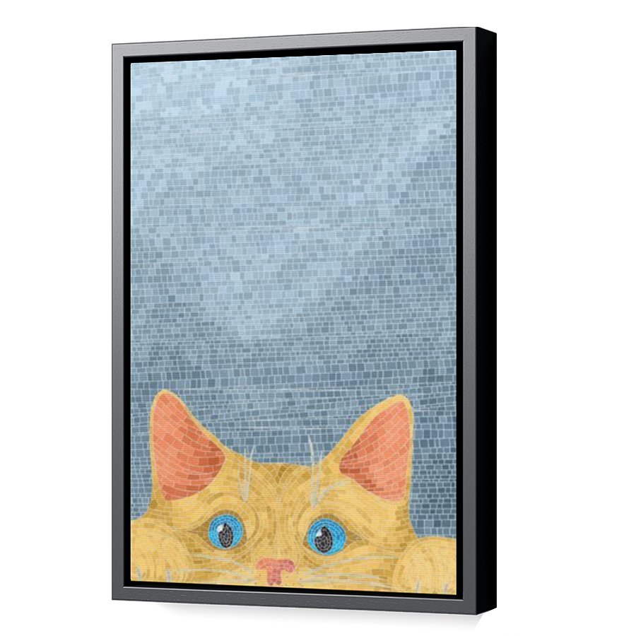 Thumbnail for Canvas - Black Floating Frame