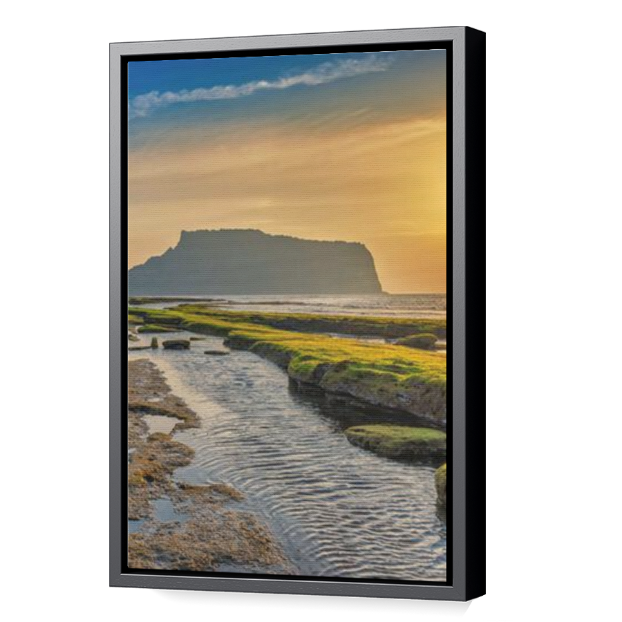 Thumbnail for Canvas - Black Floating Frame