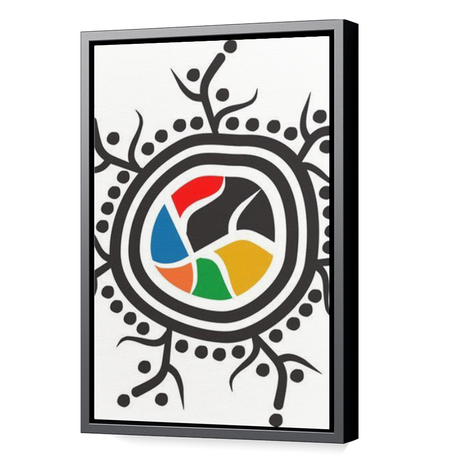 Thumbnail for Canvas - Black Floating Frame