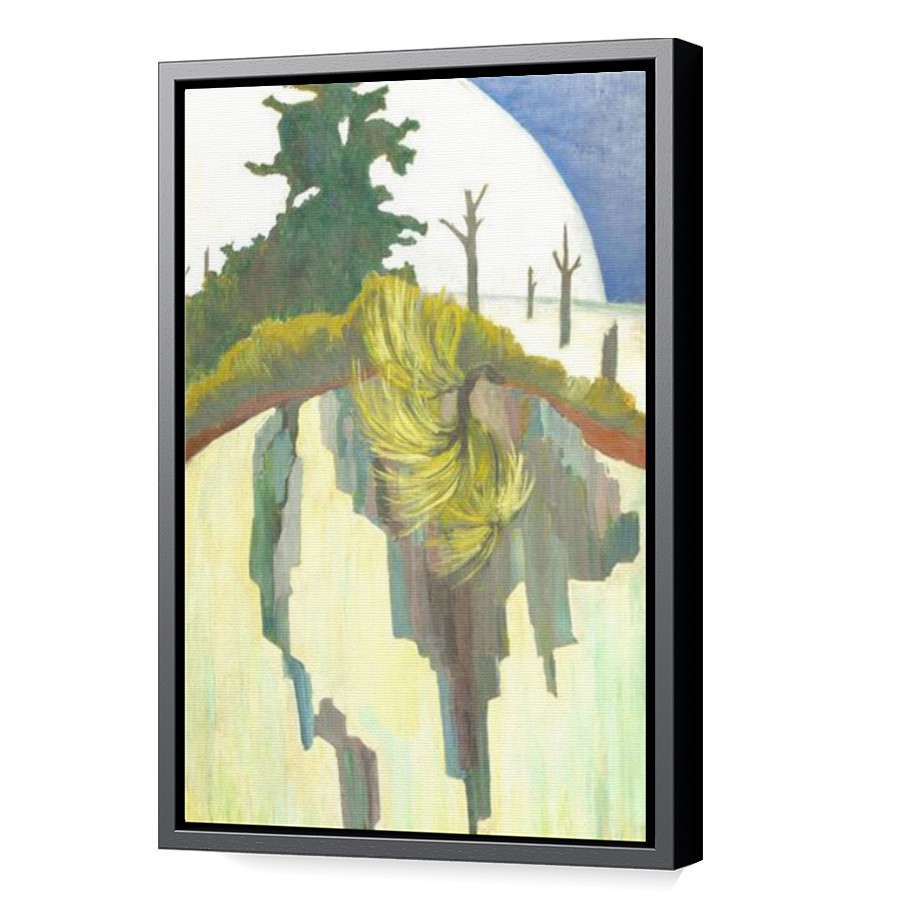 Thumbnail for Canvas - Black Floating Frame