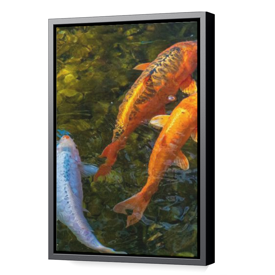 Thumbnail for Canvas - Black Floating Frame