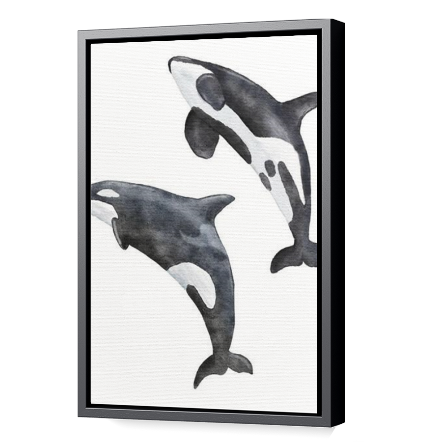 Thumbnail for Canvas - Black Floating Frame