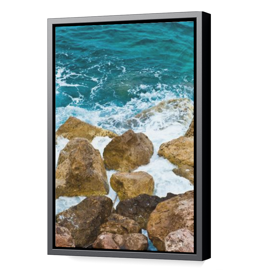 Thumbnail for Canvas - Black Floating Frame