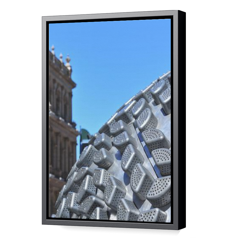 Thumbnail for Canvas - Black Floating Frame