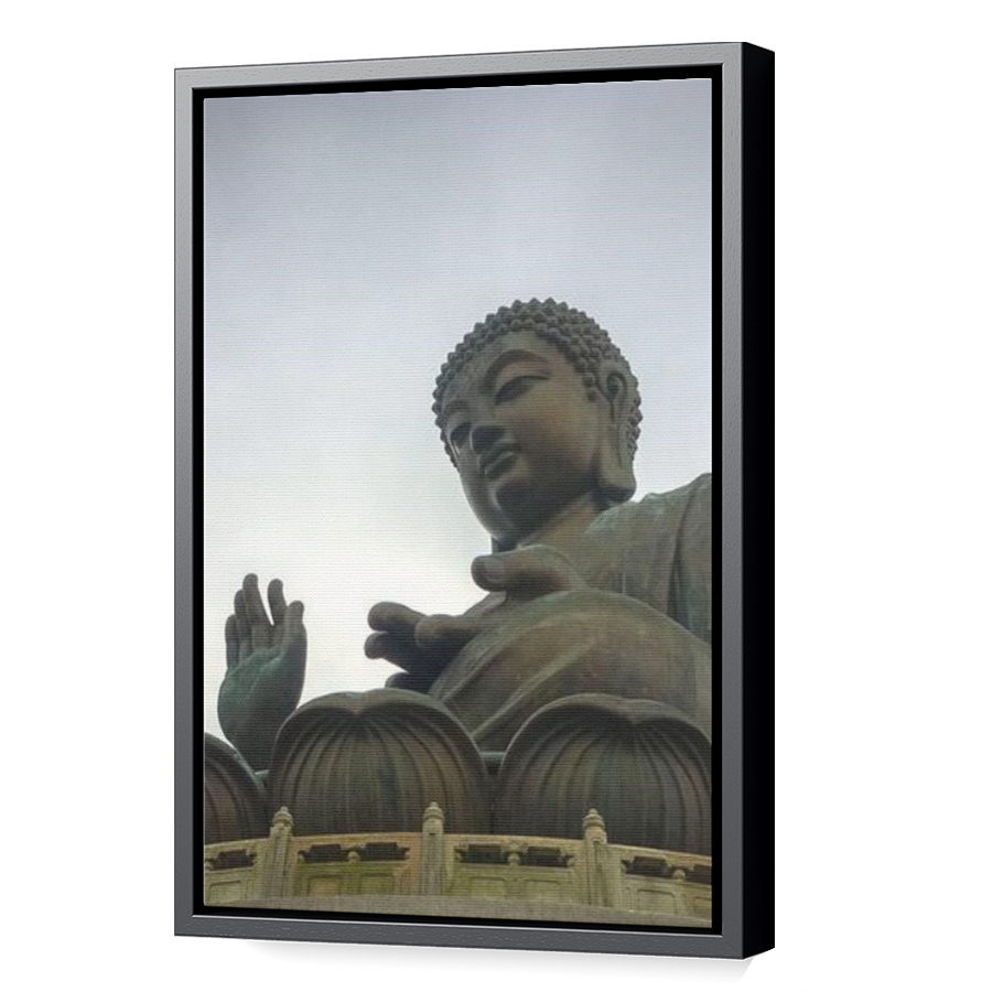 Thumbnail for Canvas - Black Floating Frame