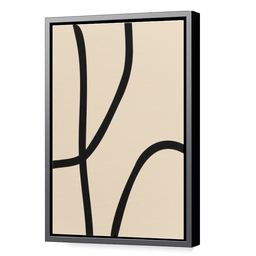 Thumbnail for Canvas - Black Floating Frame