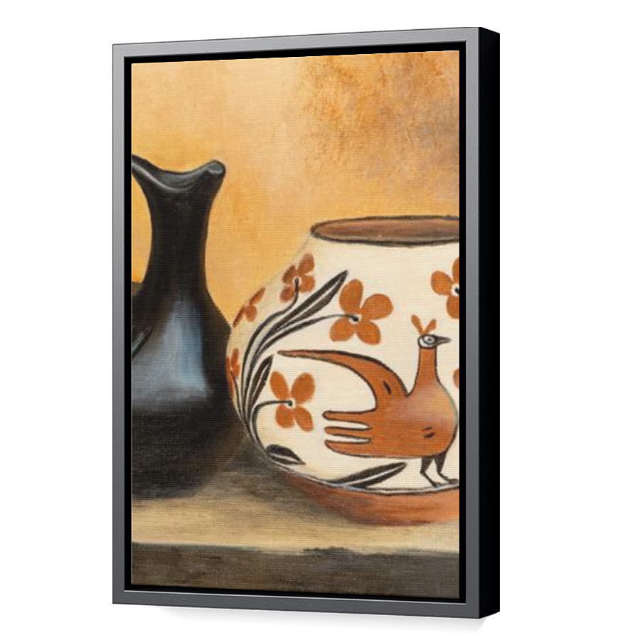 Thumbnail for Canvas - Black Floating Frame