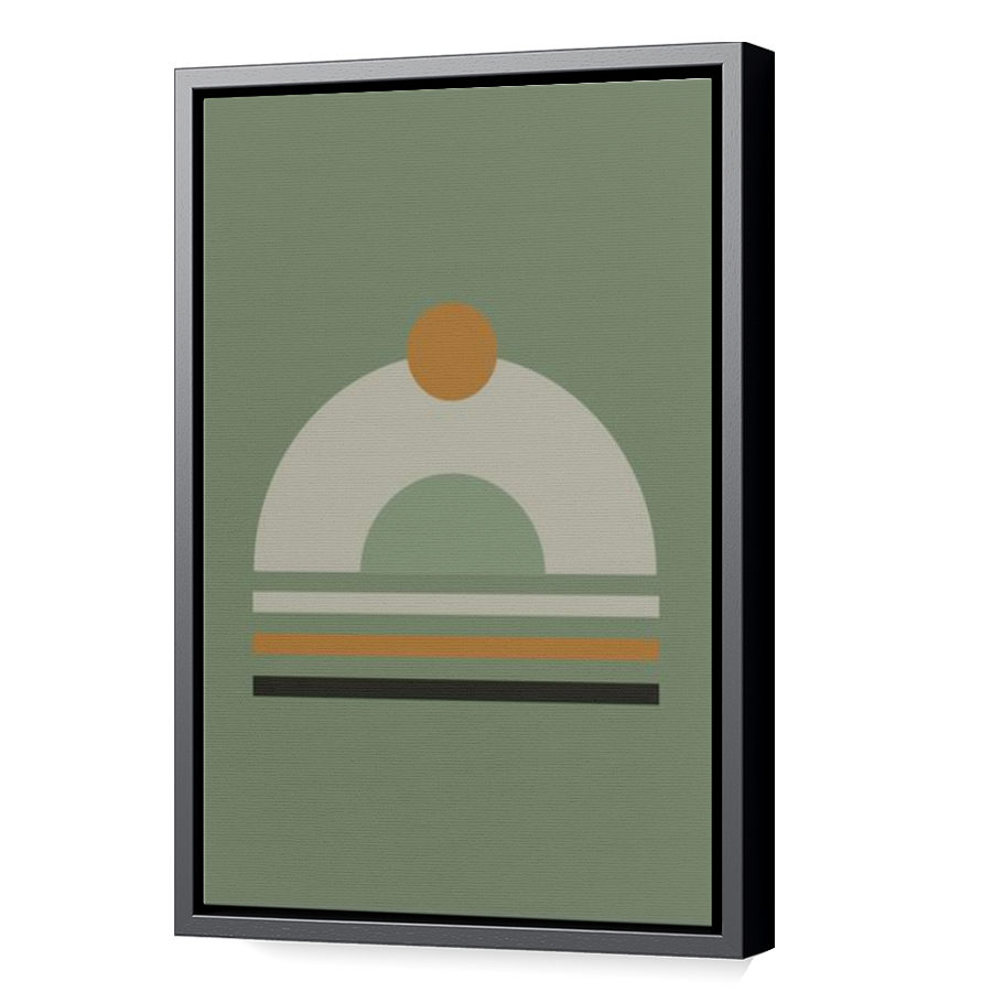 Thumbnail for Canvas - Black Floating Frame