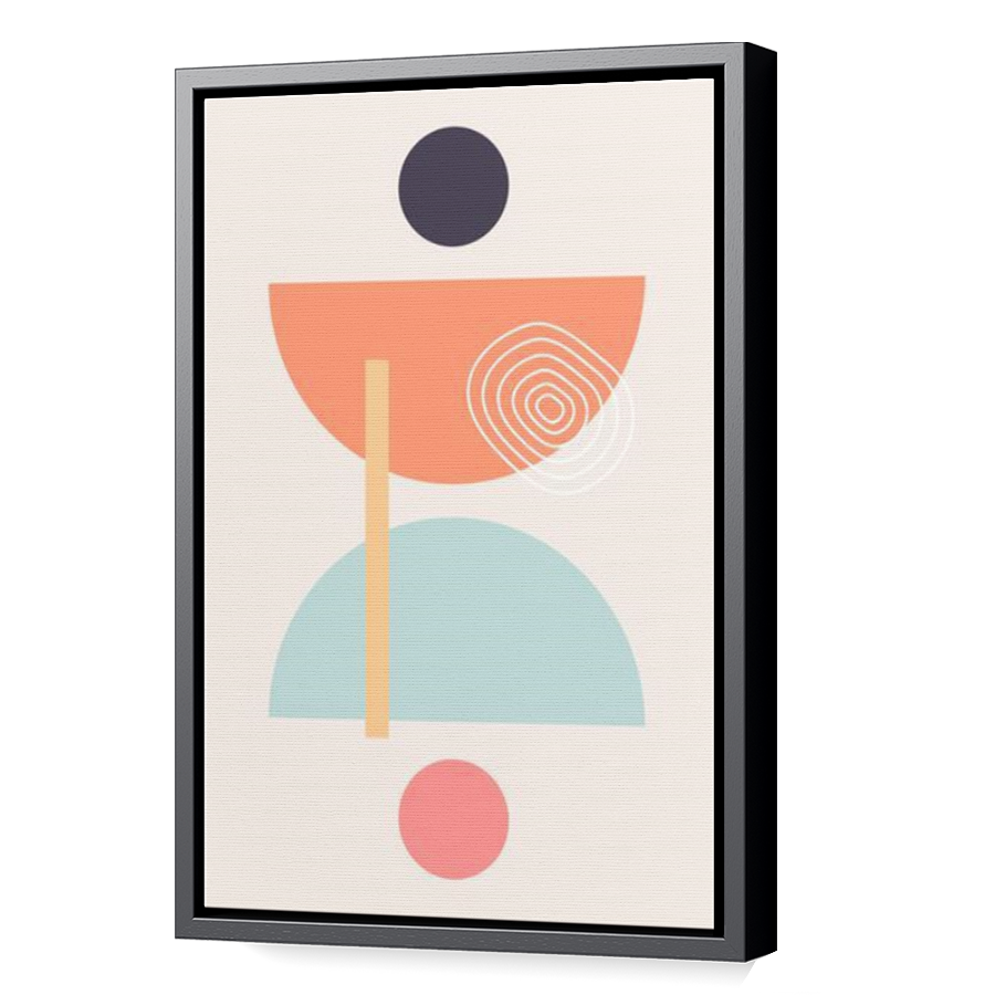 Thumbnail for Canvas - Black Floating Frame