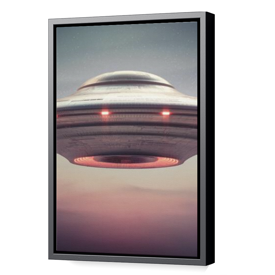 Thumbnail for Canvas - Black Floating Frame