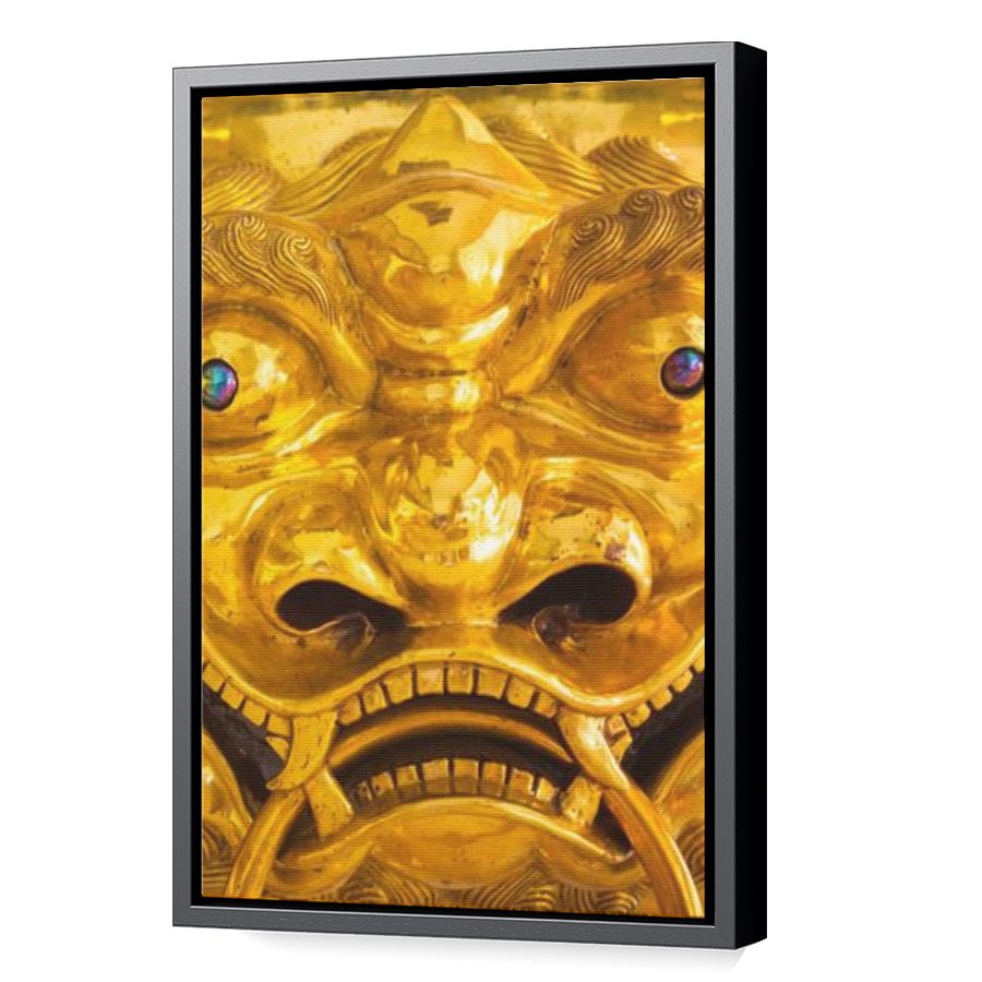Thumbnail for Canvas - Black Floating Frame
