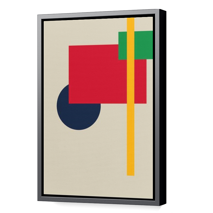Thumbnail for Canvas - Black Floating Frame