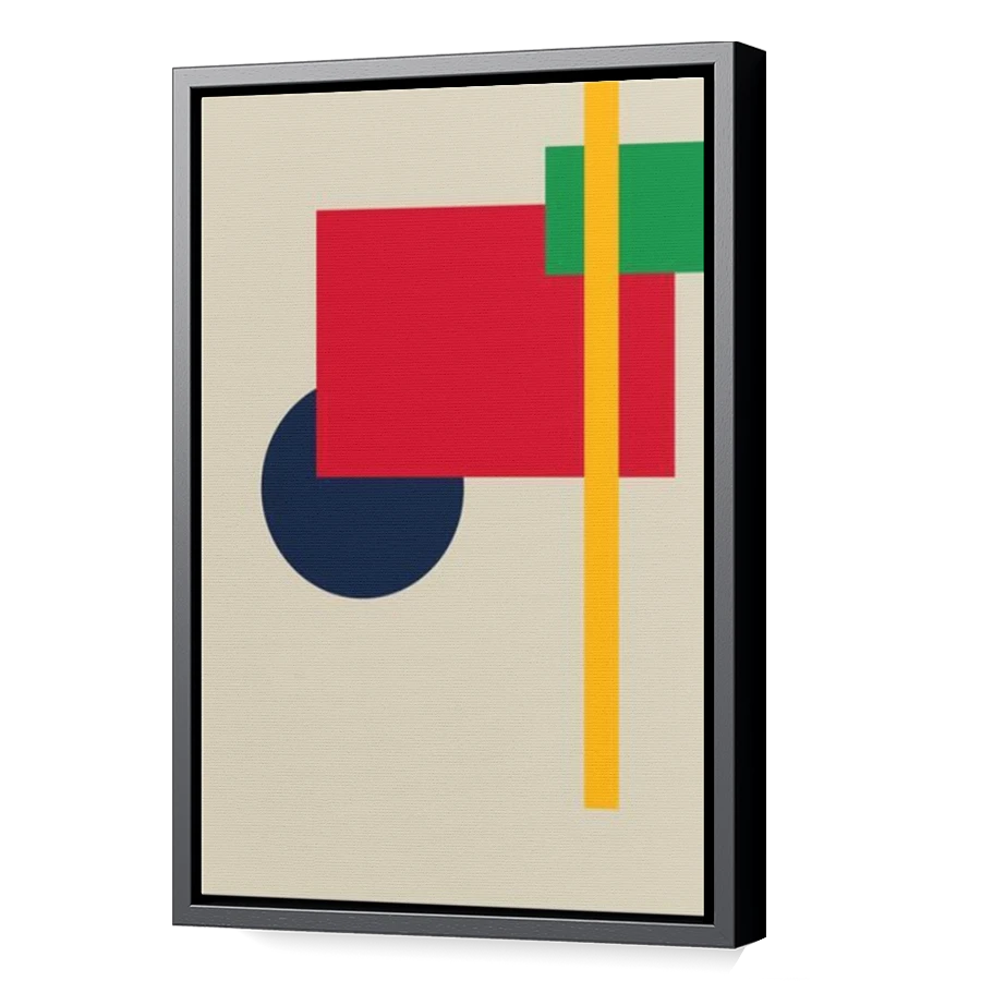 Thumbnail for Canvas - Black Floating Frame