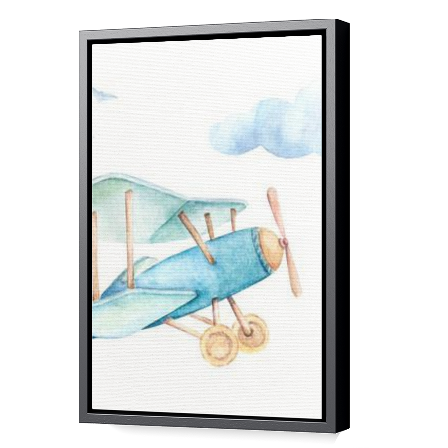 Thumbnail for Canvas - Black Floating Frame