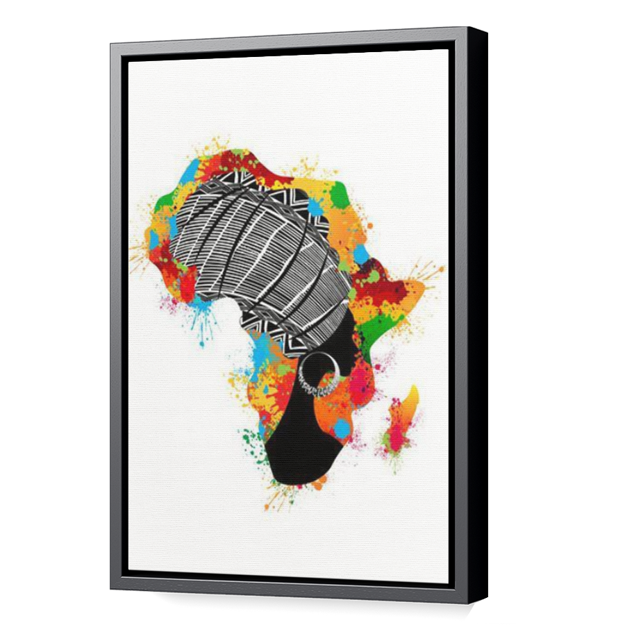 Thumbnail for Canvas - Black Floating Frame