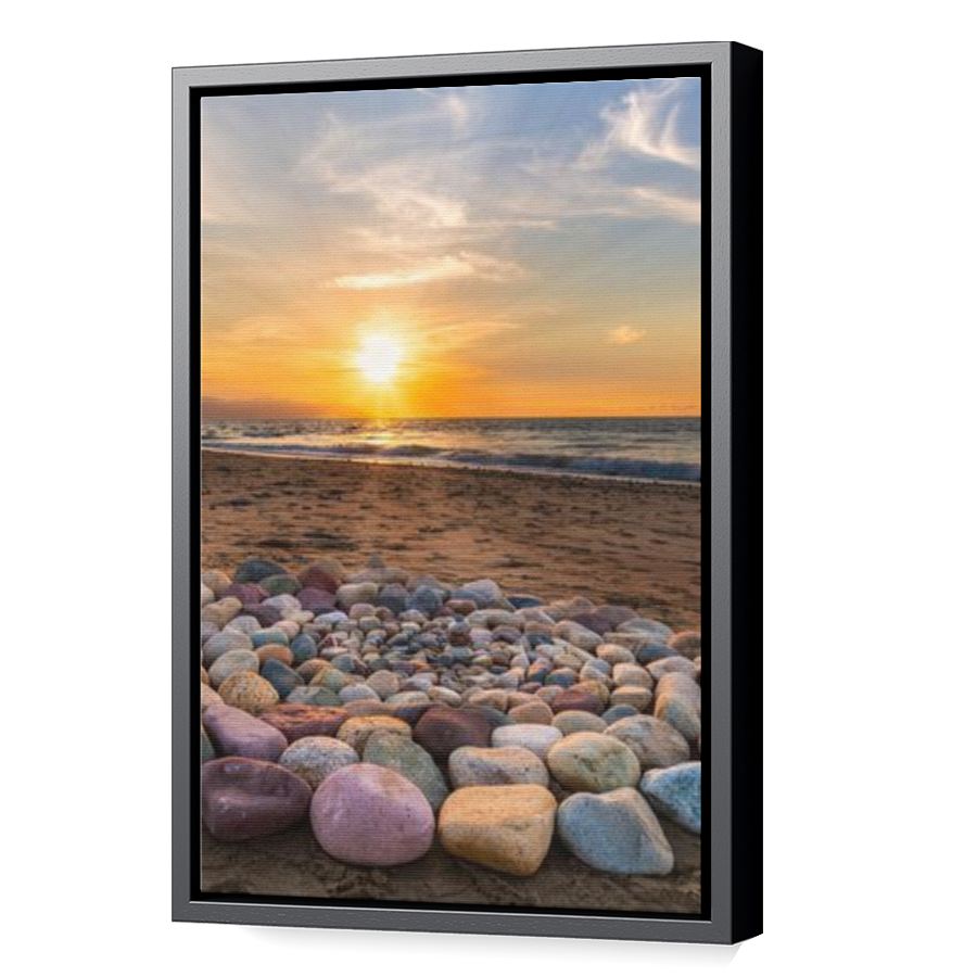 Thumbnail for Canvas - Black Floating Frame