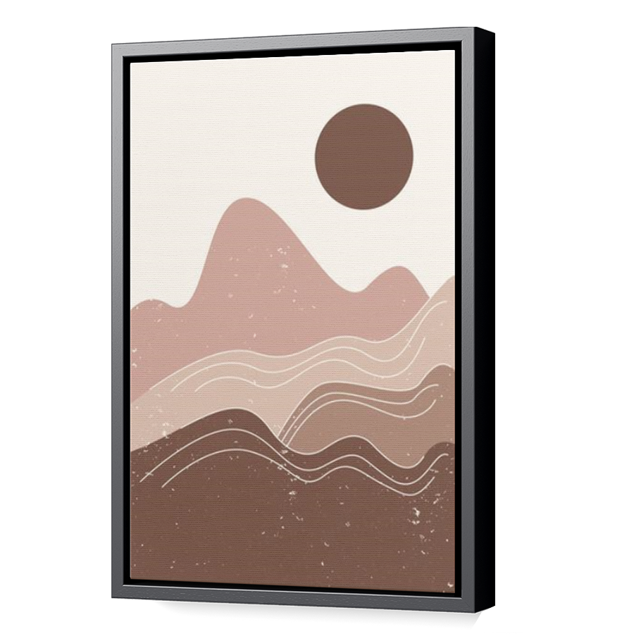 Thumbnail for Canvas - Black Floating Frame
