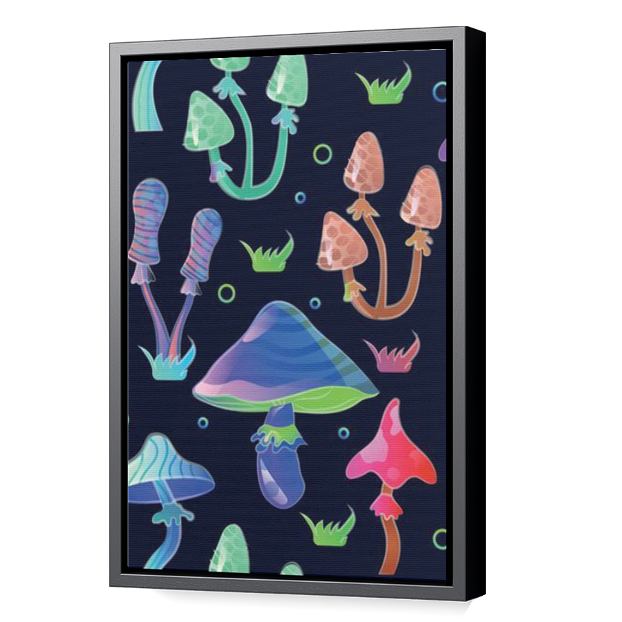 Thumbnail for Canvas - Black Floating Frame