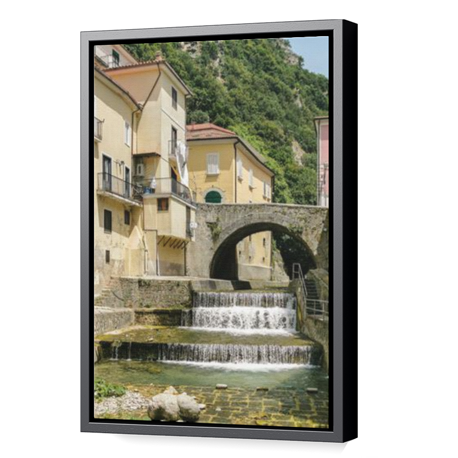 Thumbnail for Canvas - Black Floating Frame