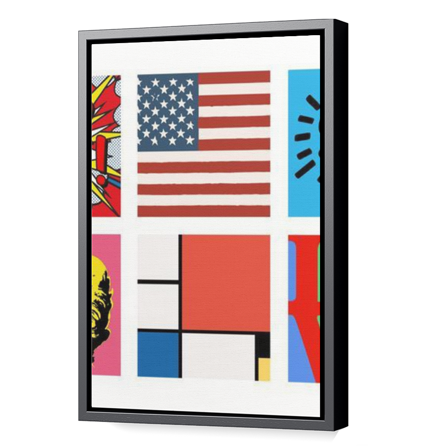 Thumbnail for Canvas - Black Floating Frame