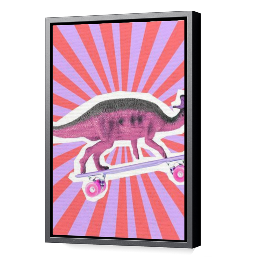 Thumbnail for Canvas - Black Floating Frame