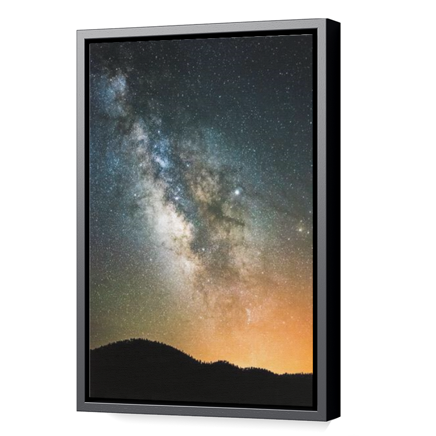 Thumbnail for Canvas - Black Floating Frame