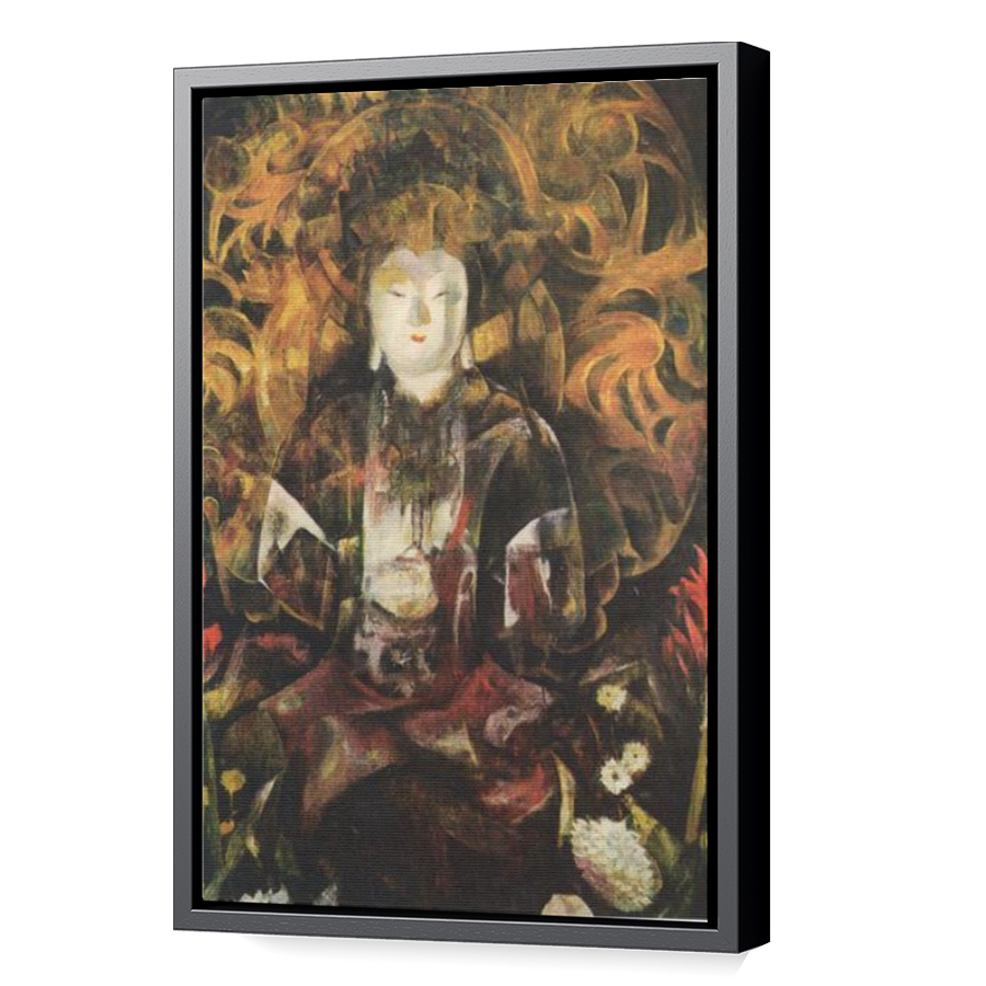 Thumbnail for Canvas - Black Floating Frame