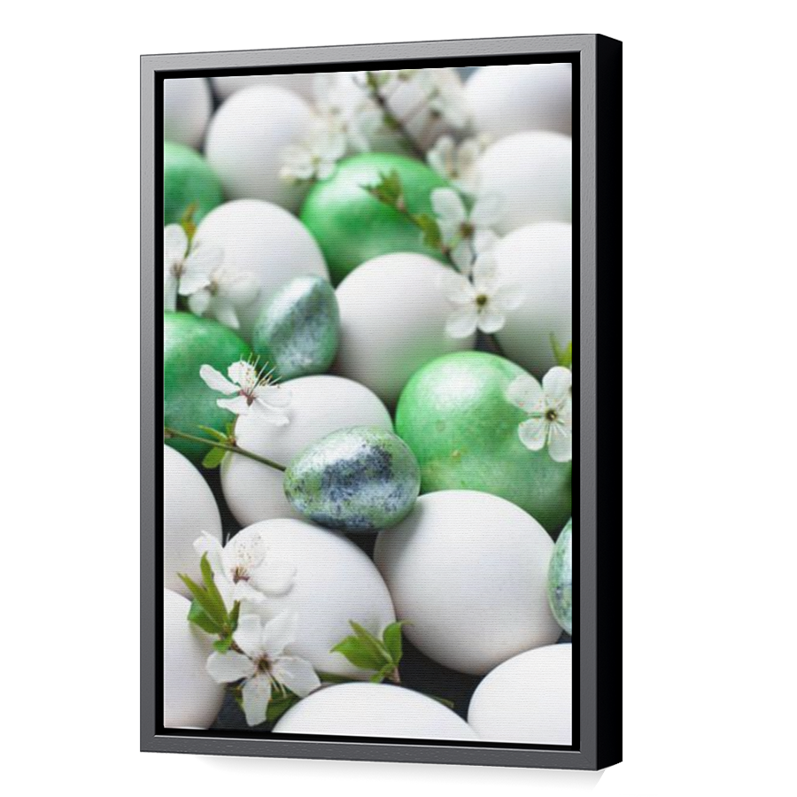 Thumbnail for Canvas - Black Floating Frame
