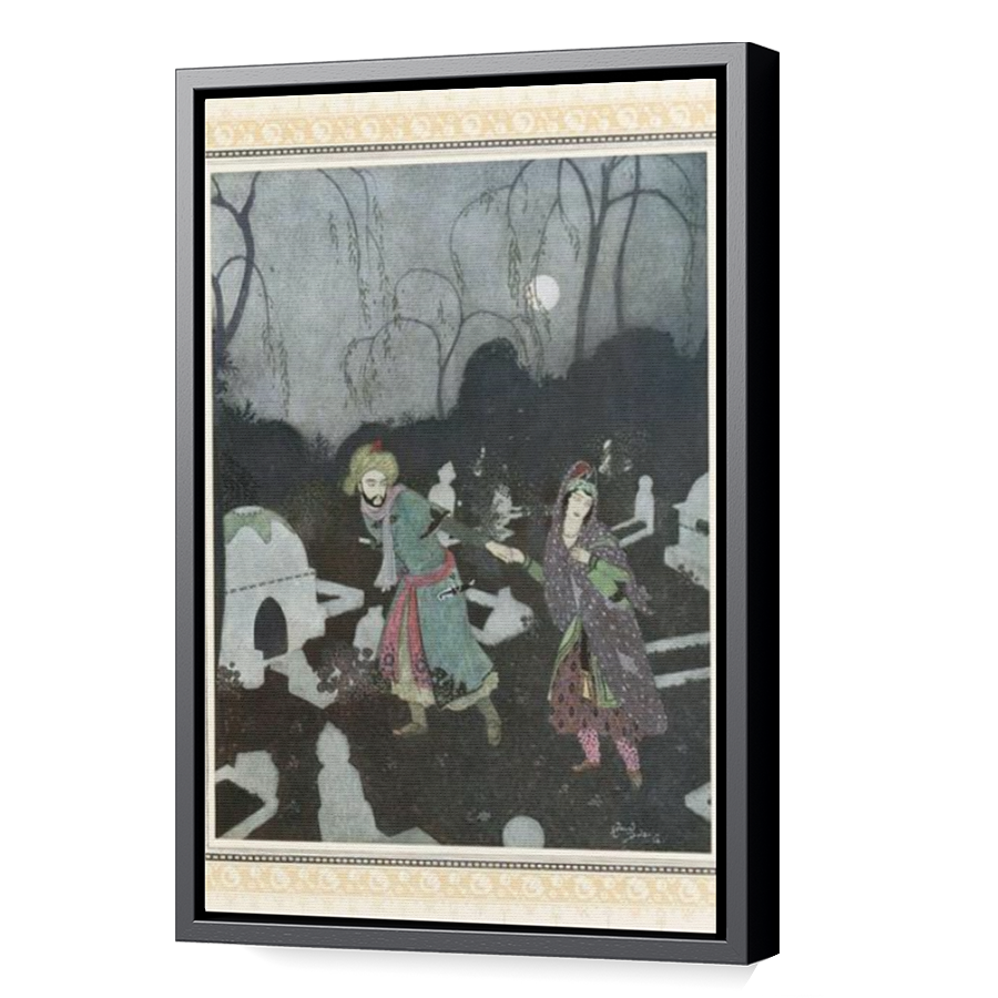 Thumbnail for Canvas - Black Floating Frame