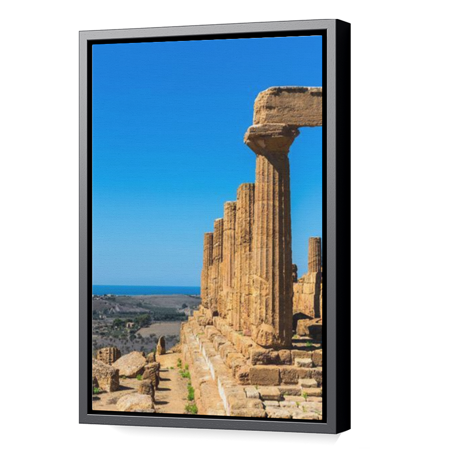 Thumbnail for Canvas - Black Floating Frame