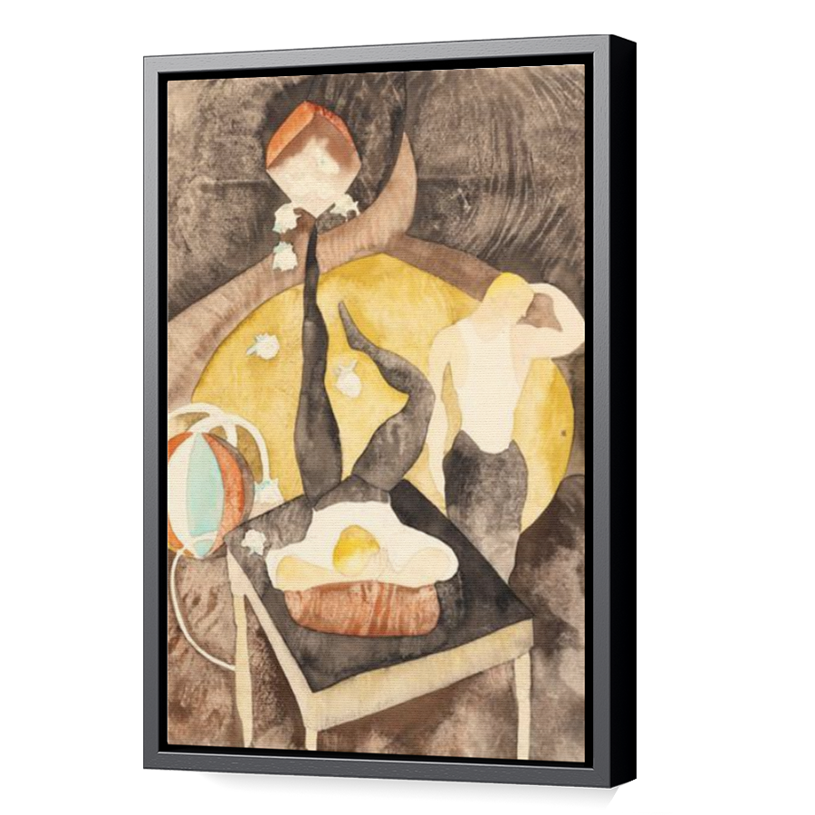 Thumbnail for Canvas - Black Floating Frame