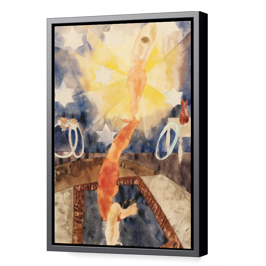 Thumbnail for Canvas - Black Floating Frame