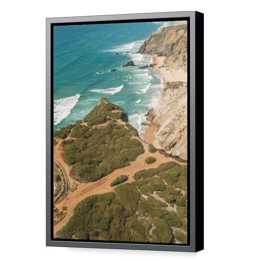 Thumbnail for Canvas - Black Floating Frame
