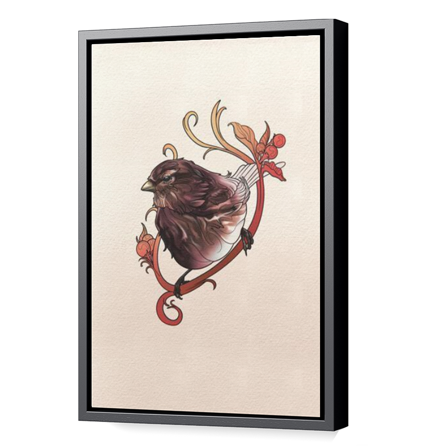Thumbnail for Canvas - Black Floating Frame