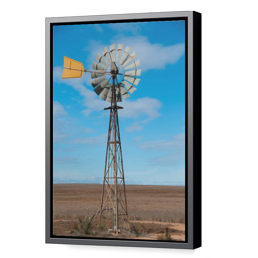 Thumbnail for Canvas - Black Floating Frame