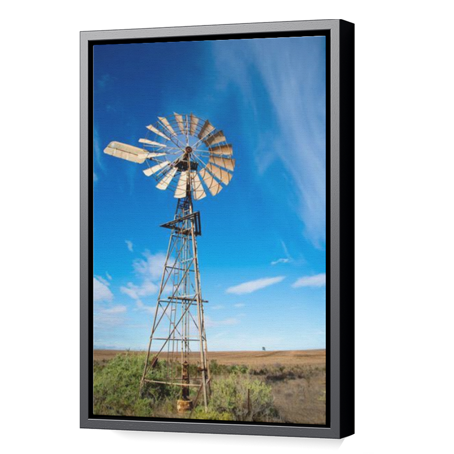 Thumbnail for Canvas - Black Floating Frame
