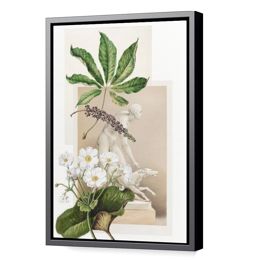 Thumbnail for Canvas - Black Floating Frame
