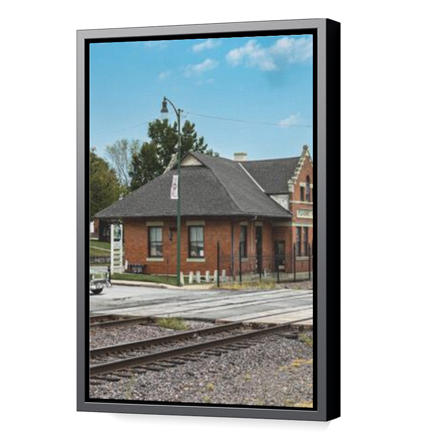 Thumbnail for Canvas - Black Floating Frame