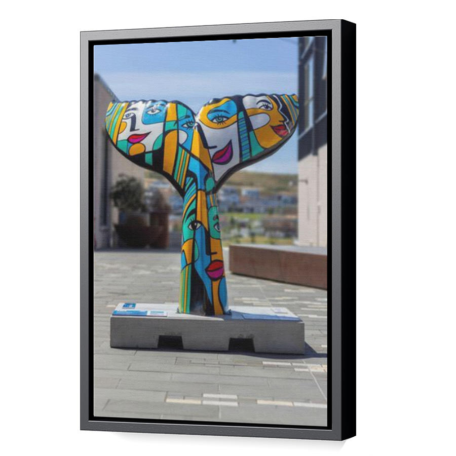 Thumbnail for Canvas - Black Floating Frame
