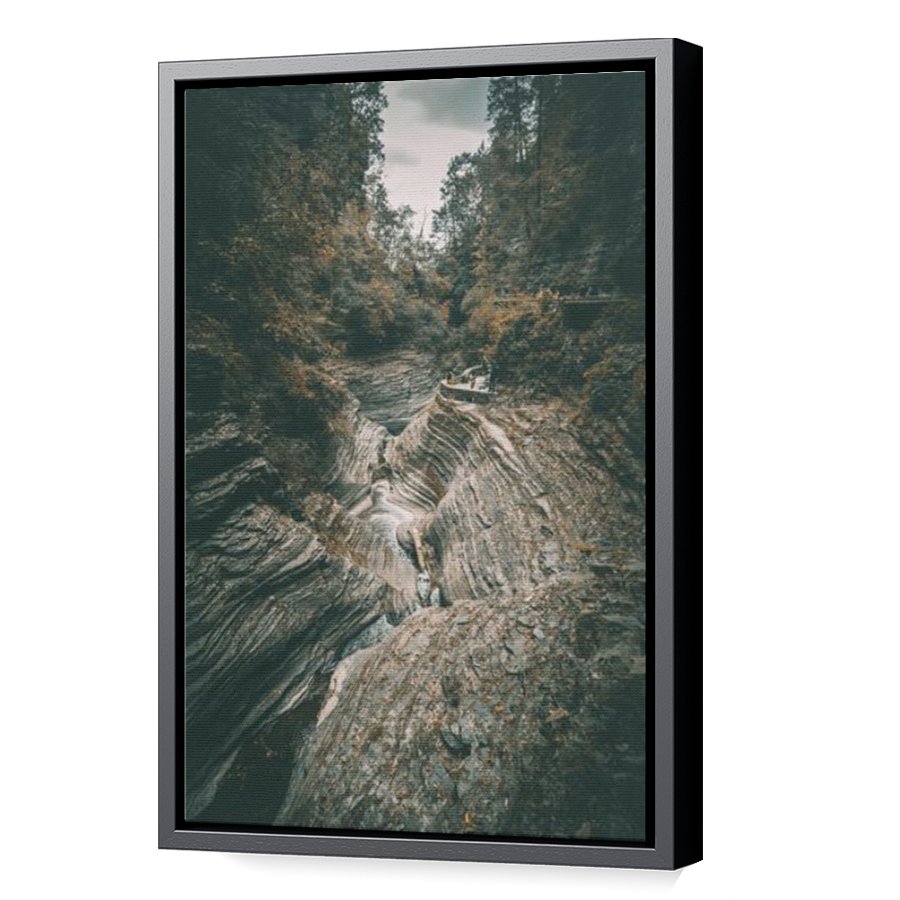 Thumbnail for Canvas - Black Floating Frame