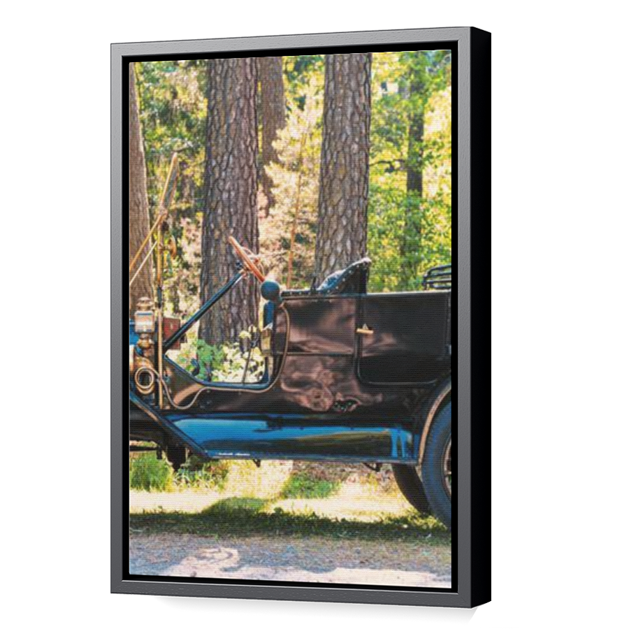 Thumbnail for Canvas - Black Floating Frame