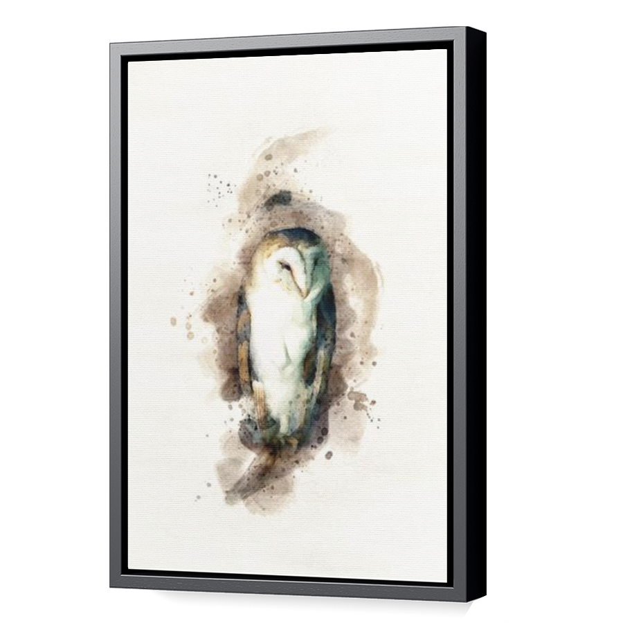 Thumbnail for Canvas - Black Floating Frame