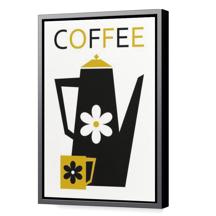Thumbnail for Canvas - Black Floating Frame