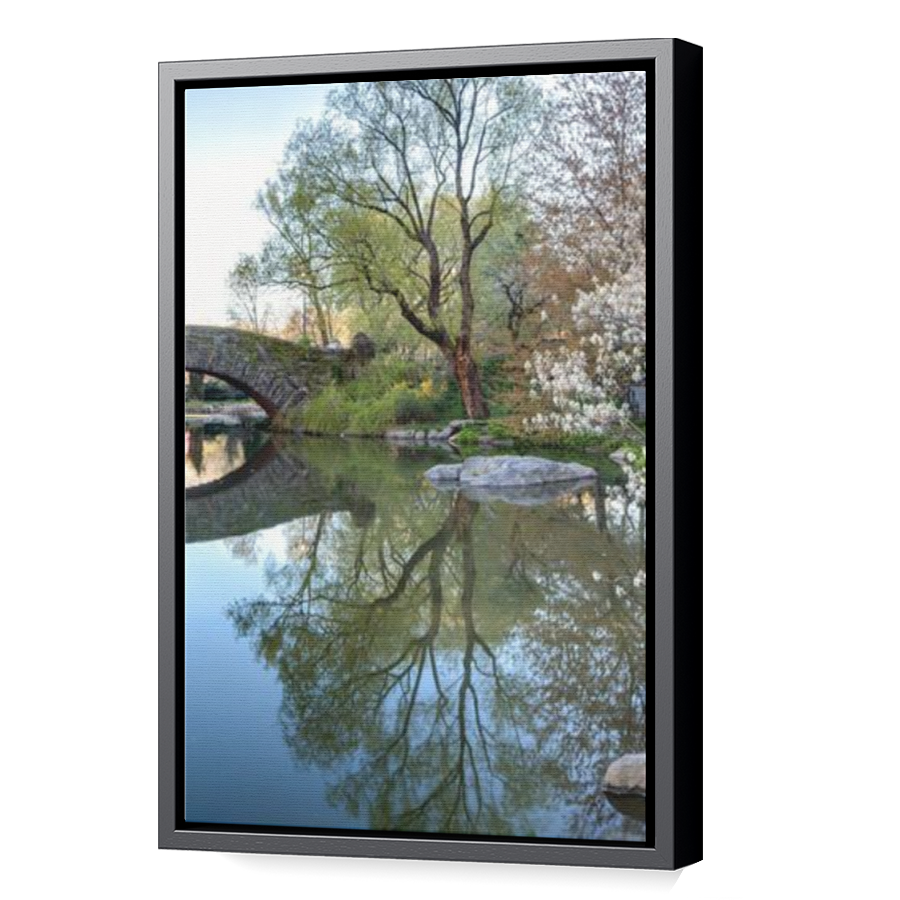 Thumbnail for Canvas - Black Floating Frame
